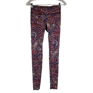 Kira Grace Paisley Yoga Full Length Leggings